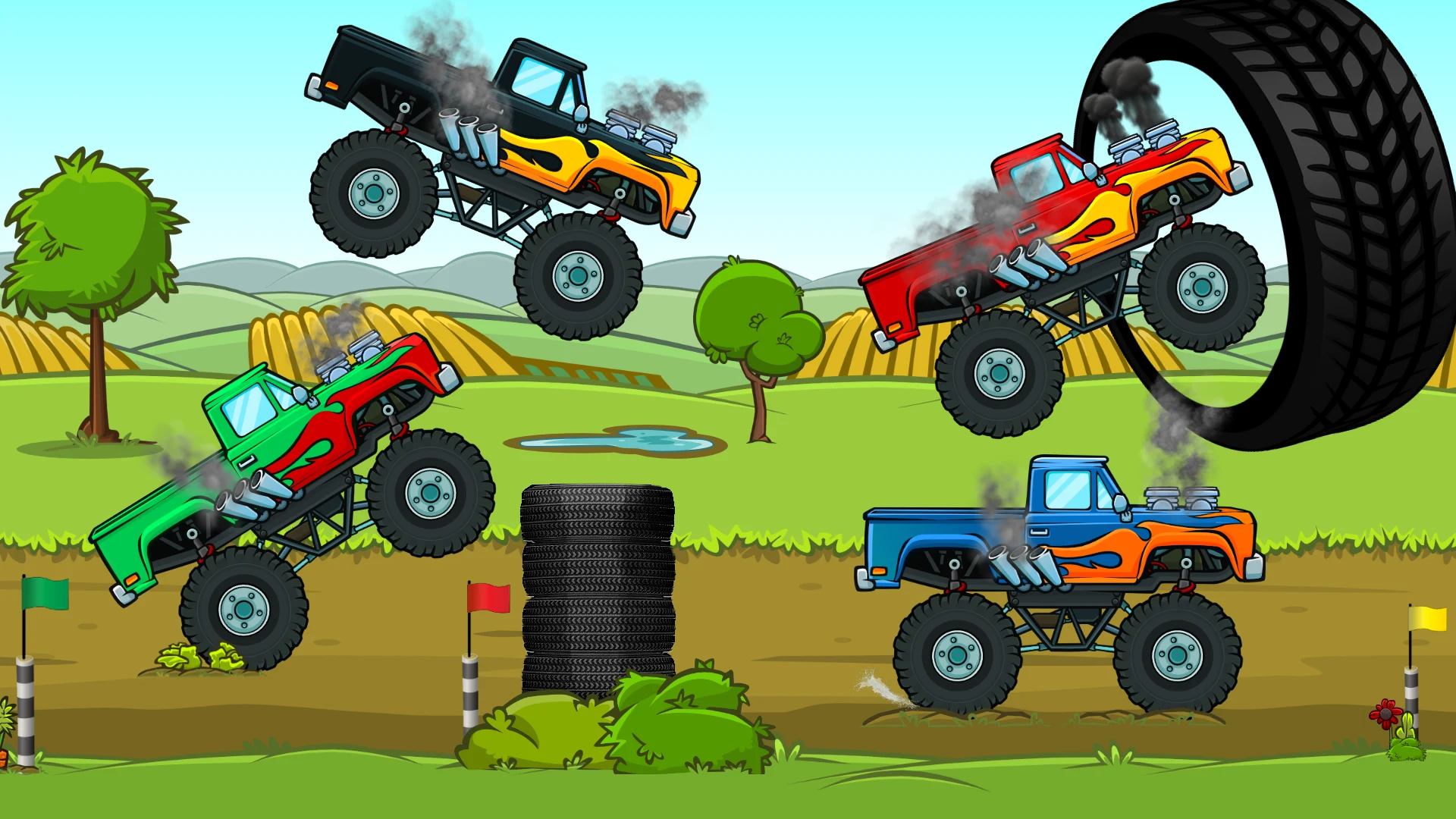 Monster Truck Rally Racing screenshot
